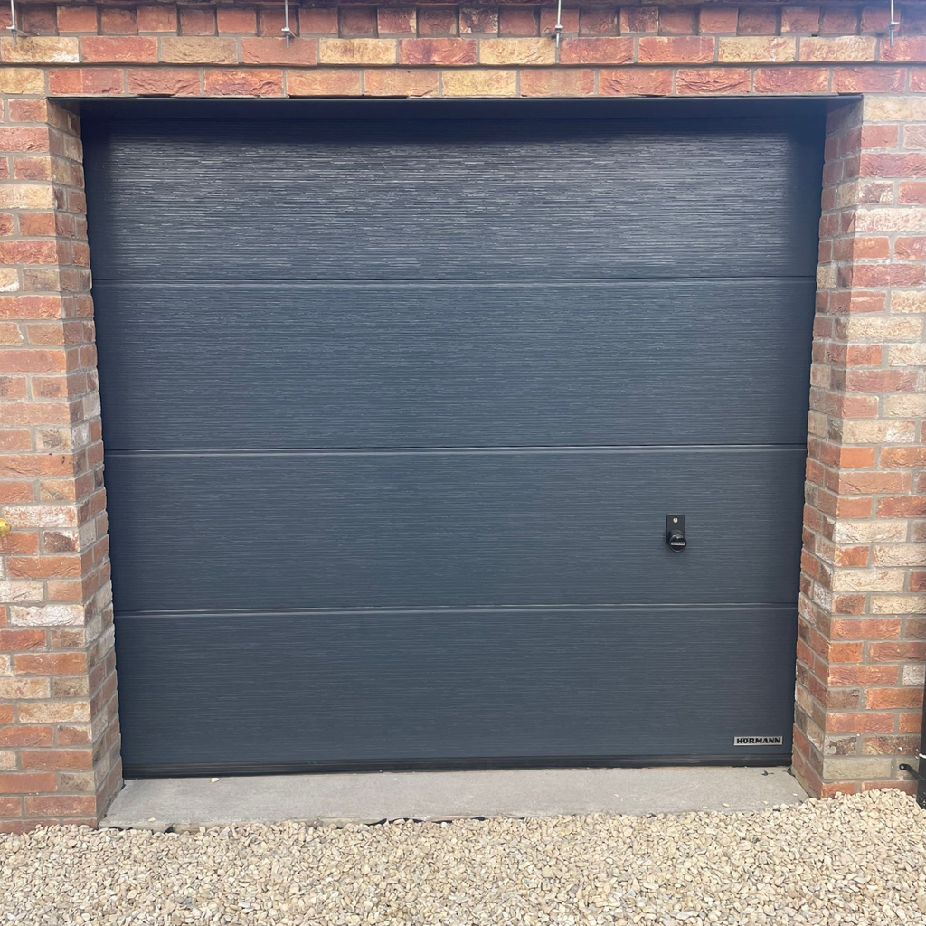 manual sectional garage door