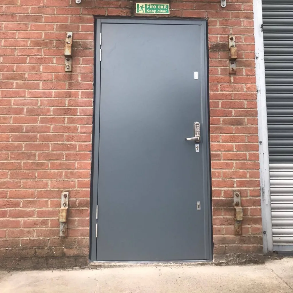 steel security door