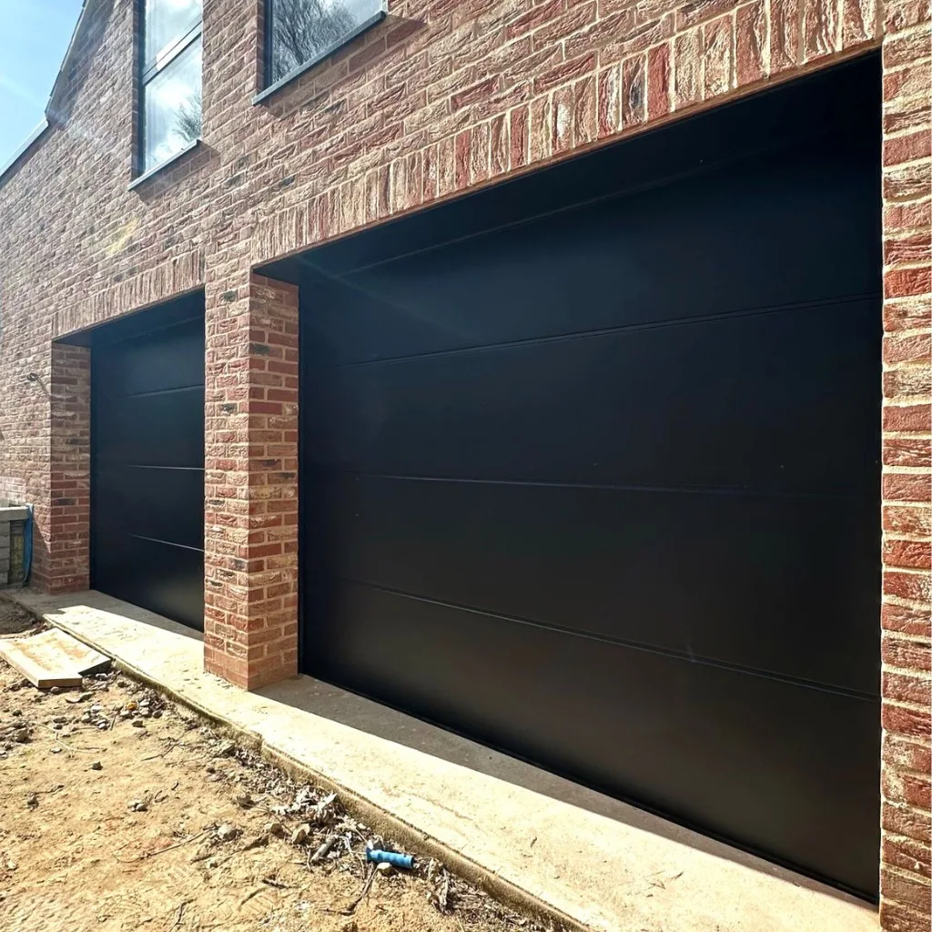 Wisniowski Sectional Double Garage Doors