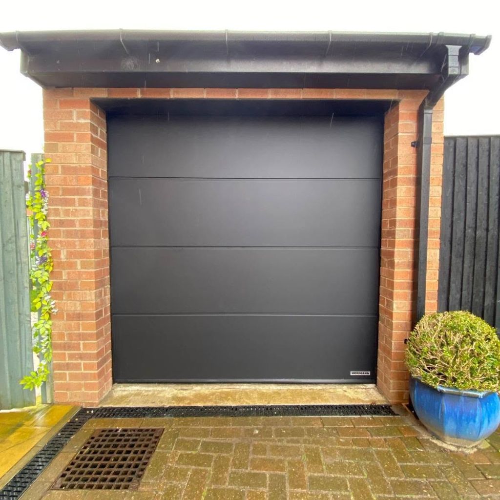 secured by design sectional garage door