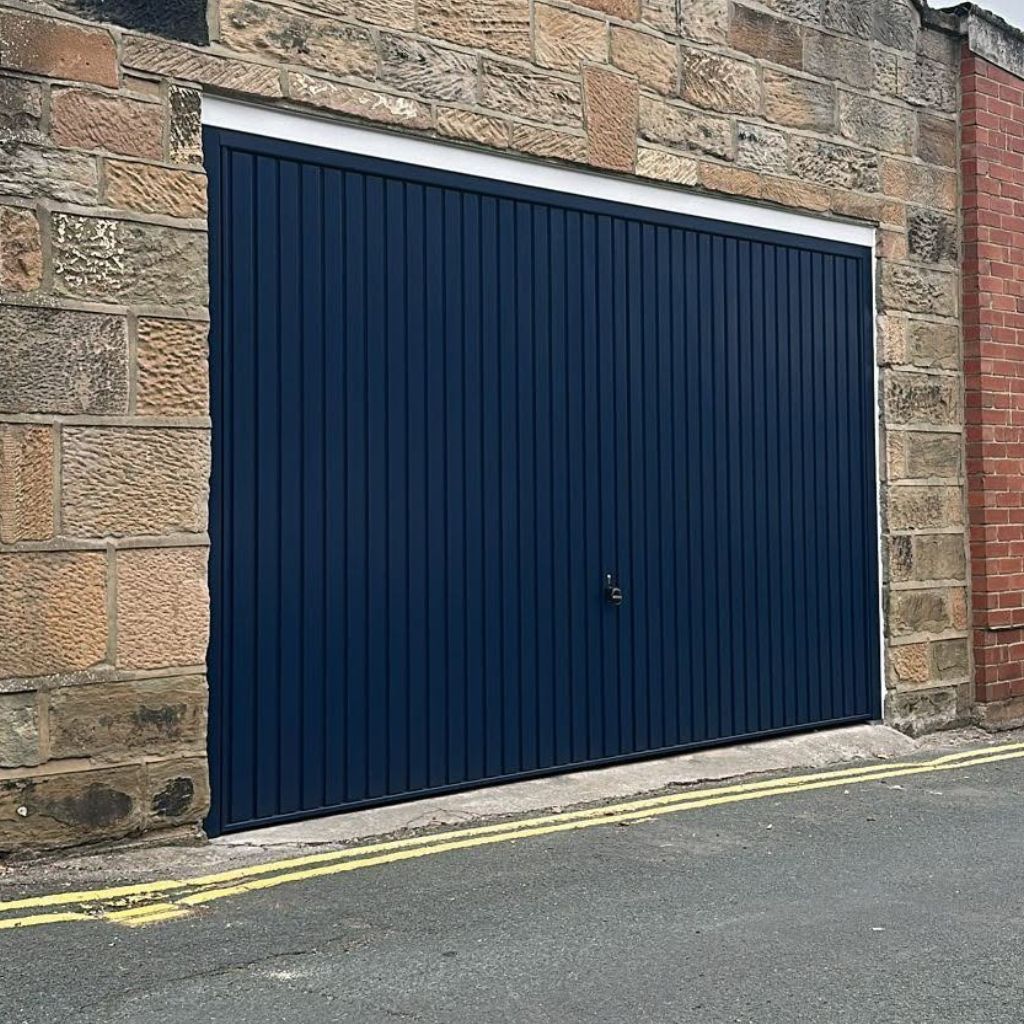 Hörmann electric up and over garage door in Whitby