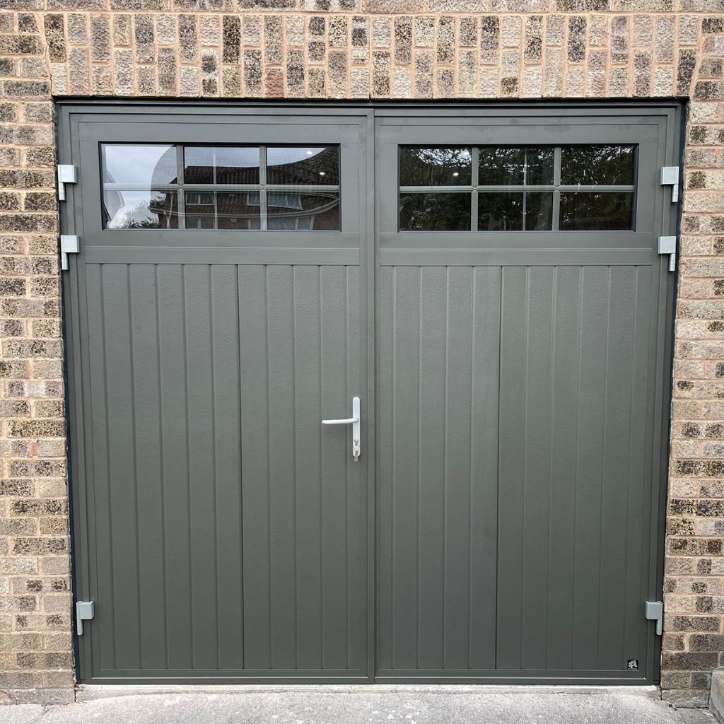 side hinged garage doors harrogate